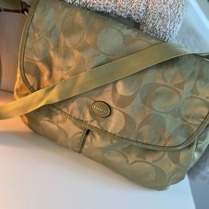 Coach Diaper Bag *Green